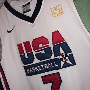 LARRY BIRD MEN’S USA BASKETBALL JERSEY